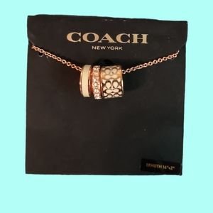 COACH | Signature Enamel Necklace